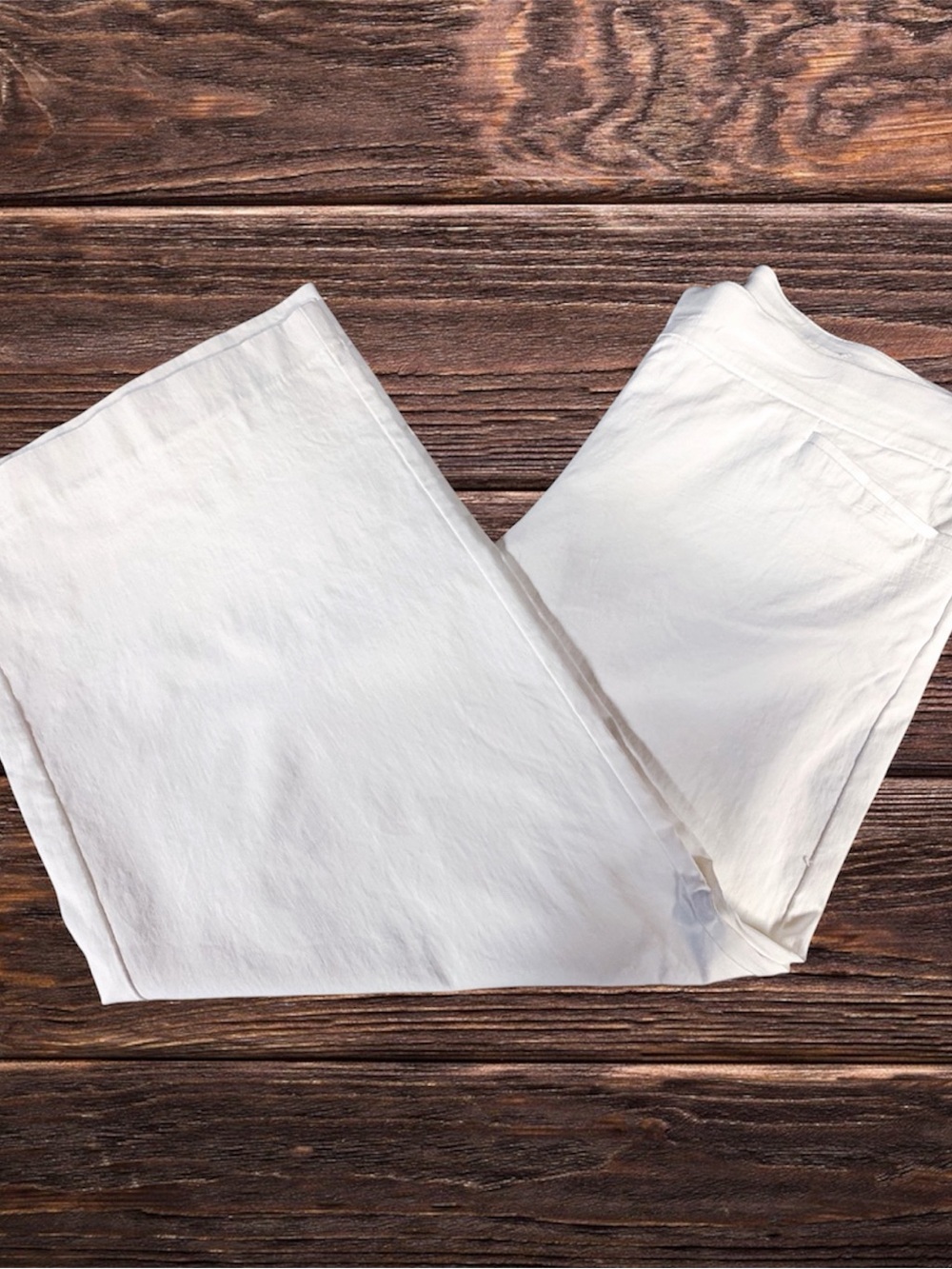 Chico's Wide Leg Pants in White